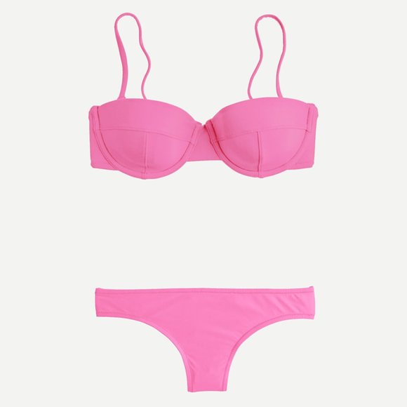 Italian Matte Underwire Bikini Set - Picture 2 of 8